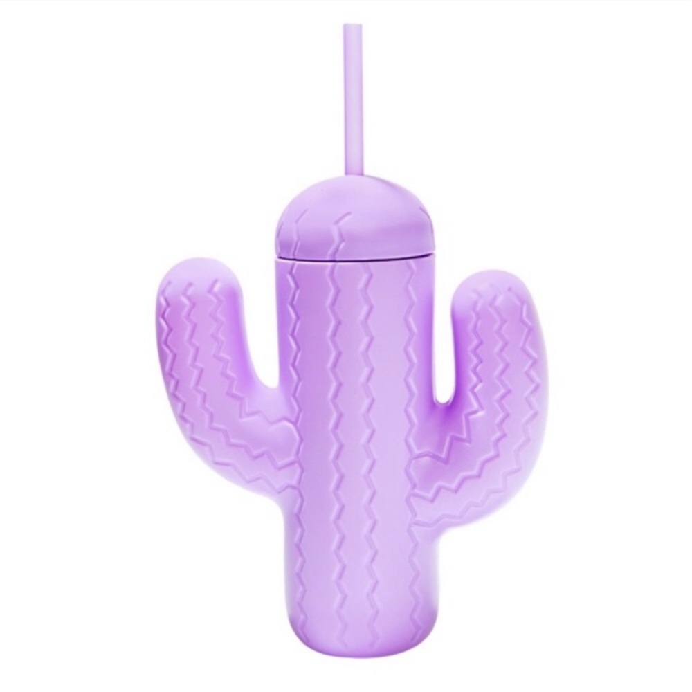 🆑3/$35 || 🎉 Pink Sky || Cactus Cup w/Straw